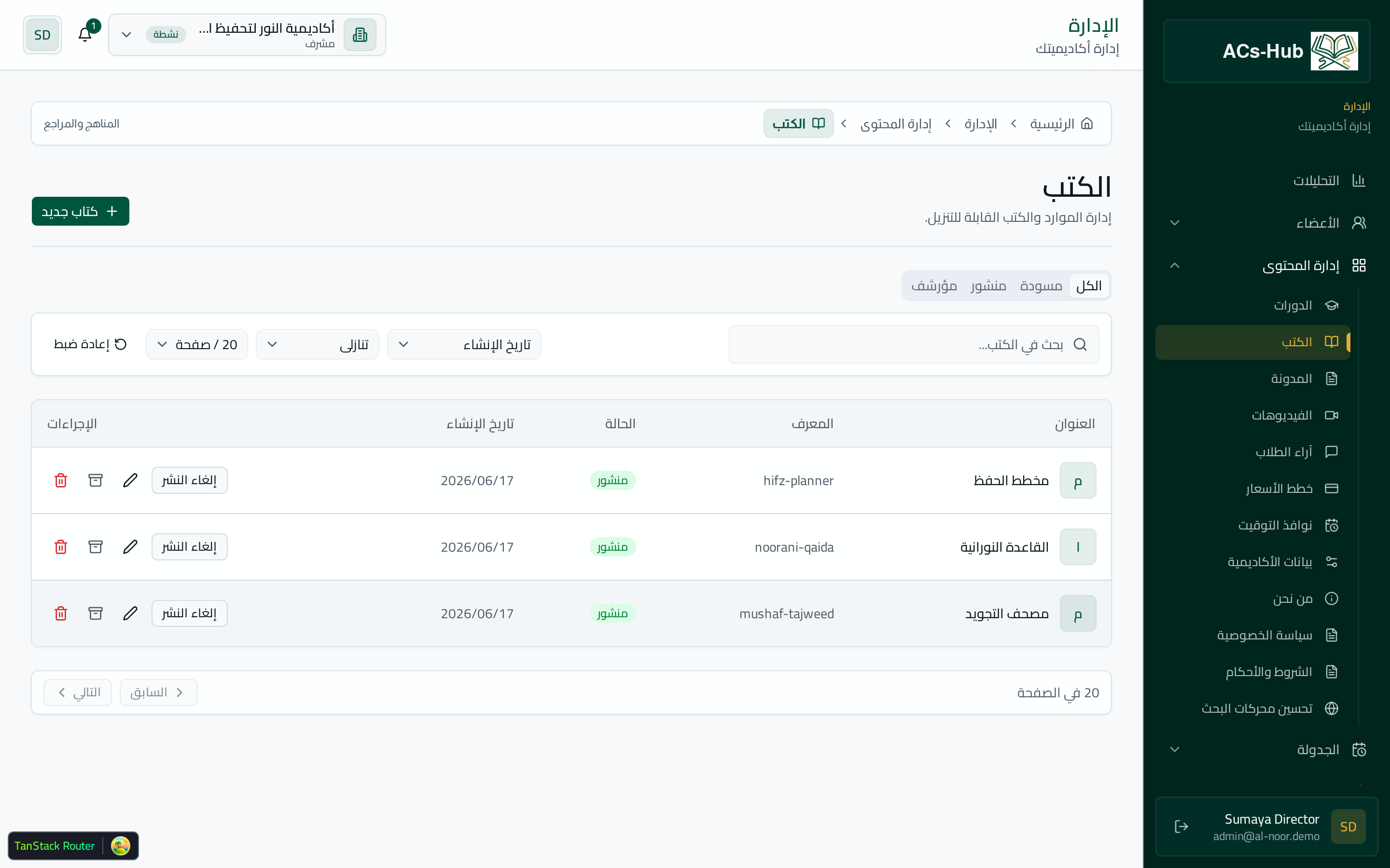 مكتبة الكتب